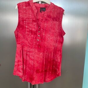 New Directions sleeveless top